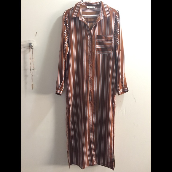 Maxi Shirt Dress - Picture 4 of 5